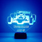 Personalized Color Changing Racing Car Lamborghini Night Lights With Name 7/16 Colors III27