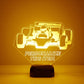 Personalized Color Changing Racing Car Lamborghini Night Lights With Name 7/16 Colors III27