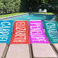 Personalized Beach Towel Simple Color With Name