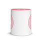 Light Pink Bitcoin Casascius Coin Colored Mug - 11 oz.
